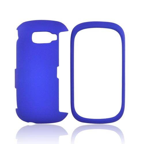 LG Octane VN530 Rubberized Hard Case - Blue