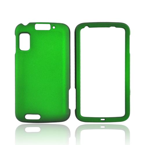 Motorola Atrix 4G Rubberized Hard Case - Green