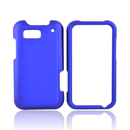 Motorola Defy Rubberized Hard Case - Blue
