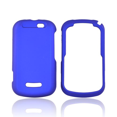 Motorola Clutch+ i475 Rubberized Hard Case - Blue