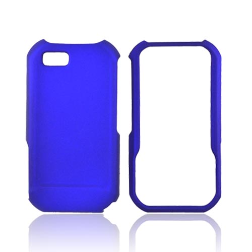 Motorola TITANIUM Rubberized Hard Case - Blue