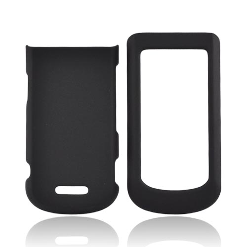 Motorola Bali WX415 Rubberized Hard Case - Black