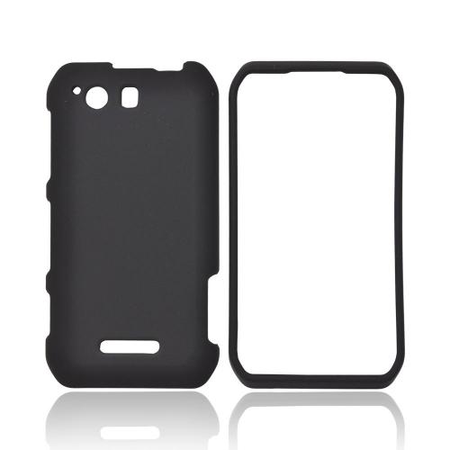 Motorola Photon Q 4G LTE Rubberized Hard Case - Black