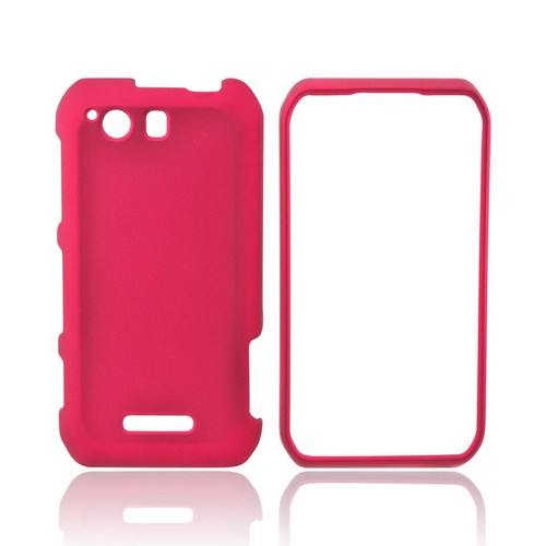 Motorola Photon Q 4G LTE Rubberized Hard Case - Red
