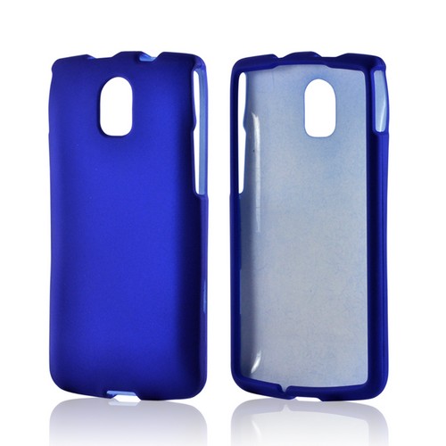 Blue Rubberized Hard Case for Pantech Discover