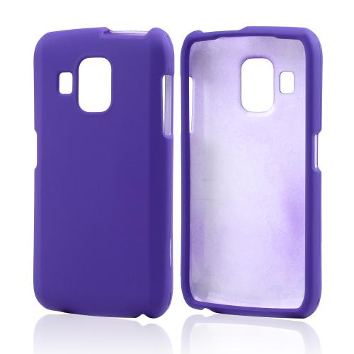 Purple Rubberized Hard Case for Pantech Perception