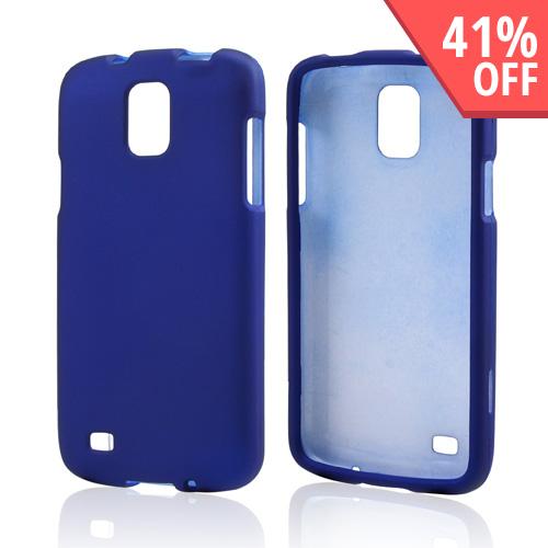 Blue Rubberized Hard Case for Samsung Galaxy S4 Active