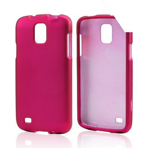 Hot Pink Rubberized Hard Case for Samsung Galaxy S4 Active