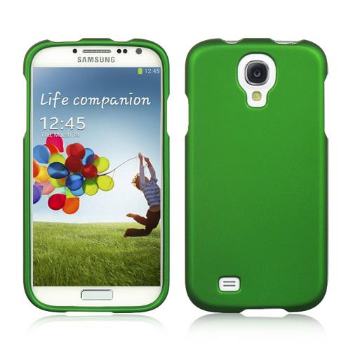 Forest Green Rubberized Hard Case for Samsung Galaxy S4