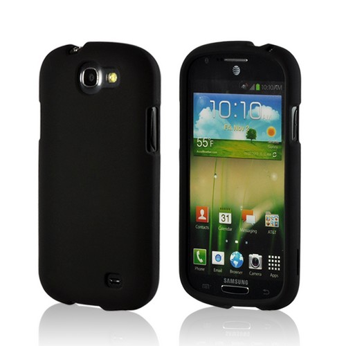 Black Rubberized Hard Case for Samsung Galaxy Express