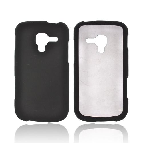 Samsung Exhilarate i577 Rubberized Hard Case - Black