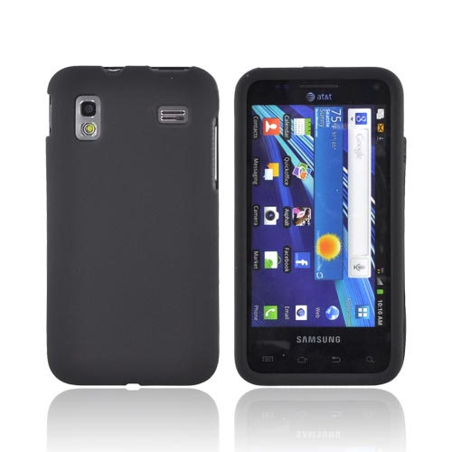 Samsung Captivate Glide i927 Rubberized Hard Case - Black