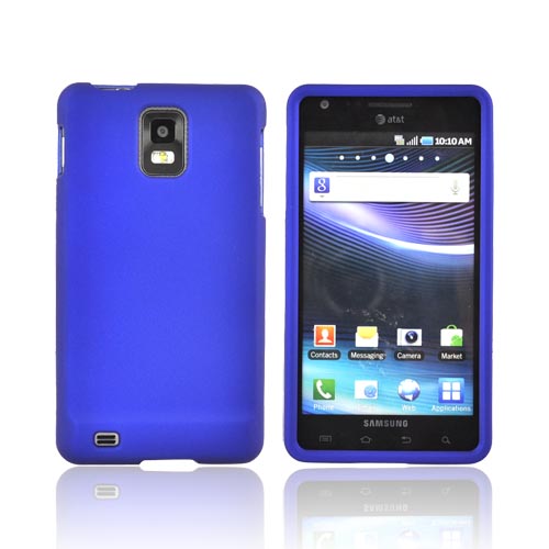 Samsung Infuse i997 Rubberized Hard Case - Blue