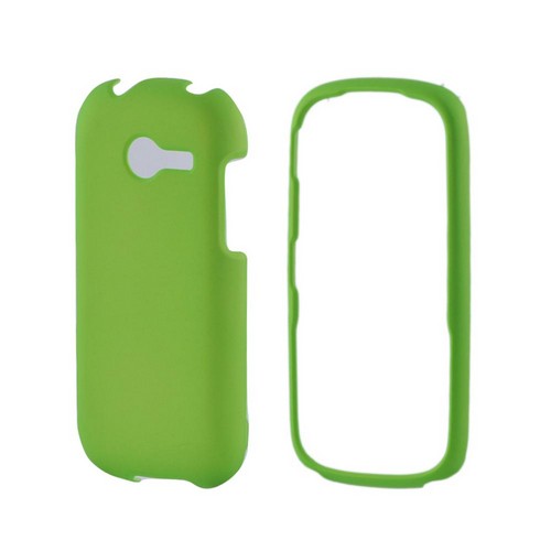 Samsung Array M390 Rubberized Hard Case - Neon Green