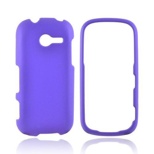 Samsung Array M390 Rubberized Hard Case - Purple