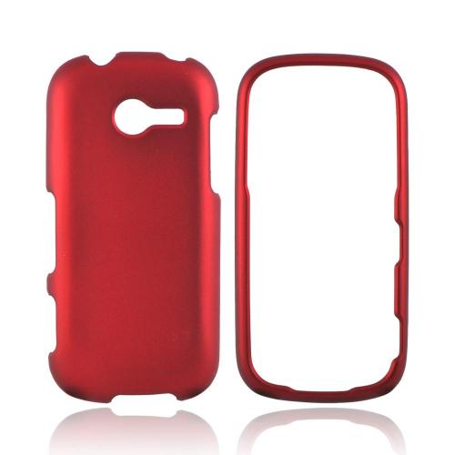 Samsung Array M390 Rubberized Hard Case - Red