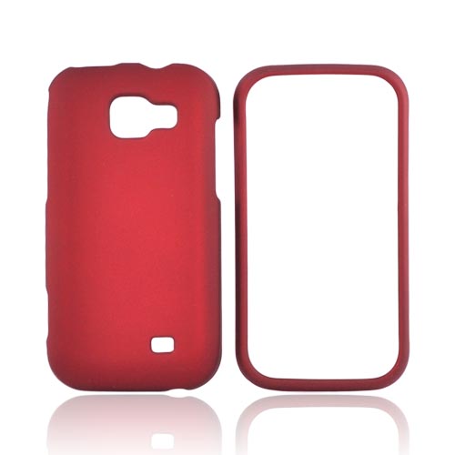 Samsung Transform M920 Rubberized Hard Case - Red