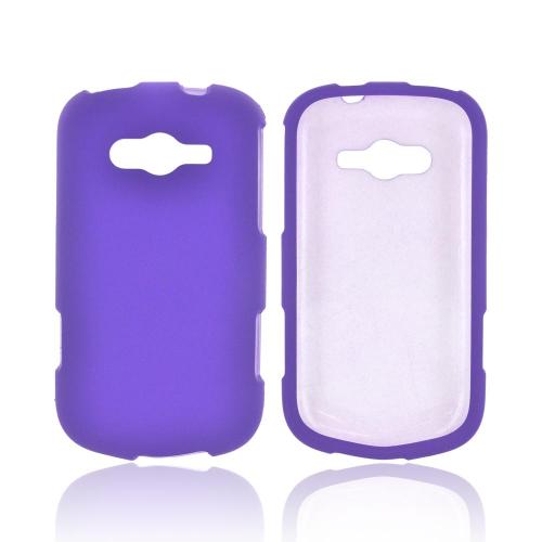 Samsung Galaxy Reverb Rubberized Hard Case - Purple