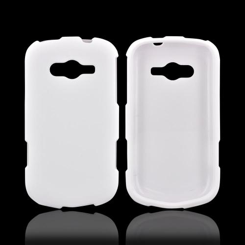 Samsung Galaxy Reverb Rubberized Hard Case - White