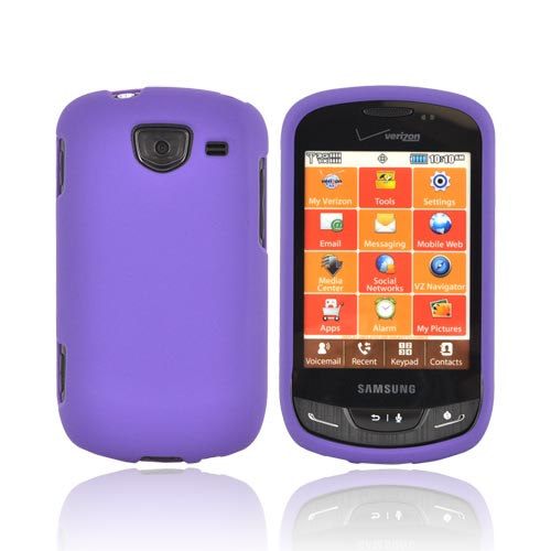 Samsung Brightside Rubberized Hard Case - Purple