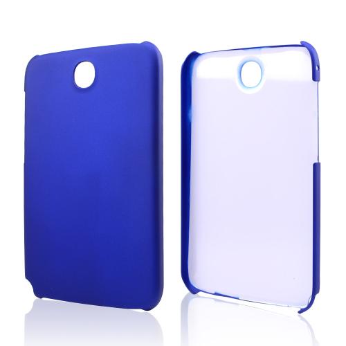 Blue Rubberized Hard Case for Samsung Galaxy Note 8.0