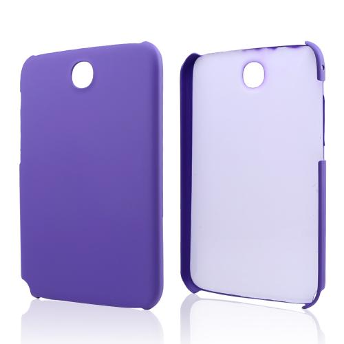 Purple Rubberized Hard Case for Samsung Galaxy Note 8.0