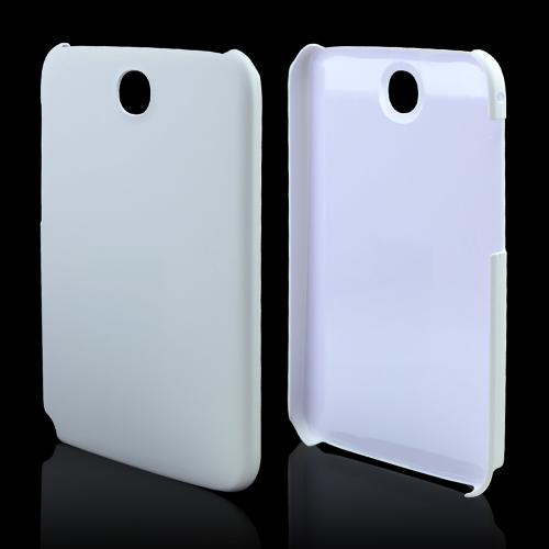 White Rubberized Hard Case for Samsung Galaxy Note 8.0