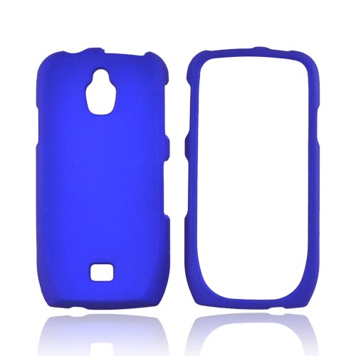 Samsung Exhibit T759 Rubberized Hard Case - Blue