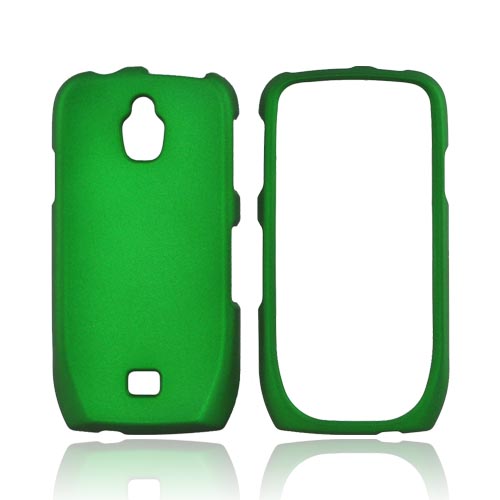 Samsung Exhibit T759 Rubberized Hard Case - Green