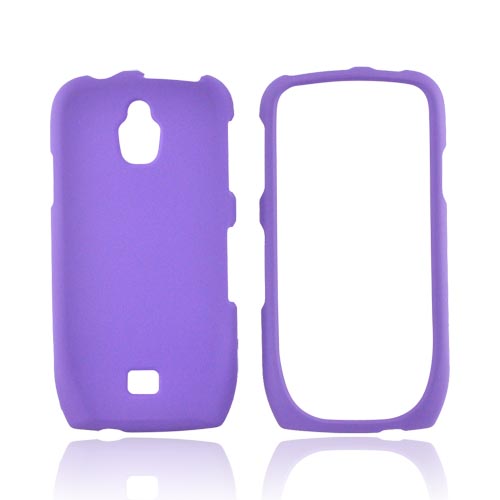 Samsung Exhibit T759 Rubberized Hard Case - Purple