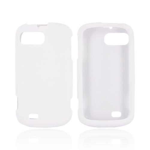 ZTE Fury N850 Rubberized Hard Case - White