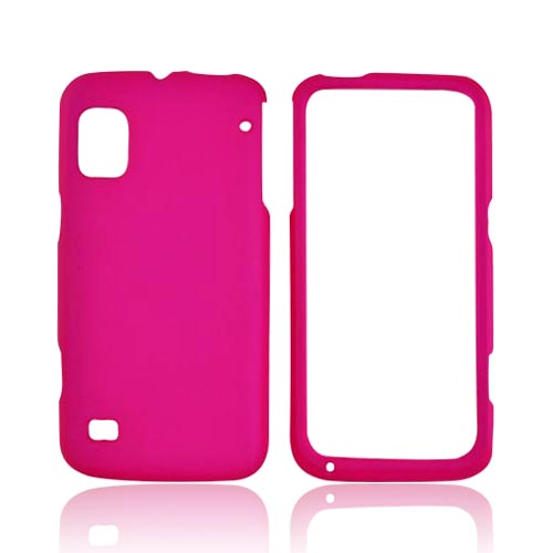 ZTE Warp Rubberized Hard Case - Hot Pink