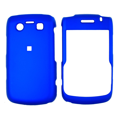 Blackberry Bold 9780 9700 Rubberized Hard Case - Blue