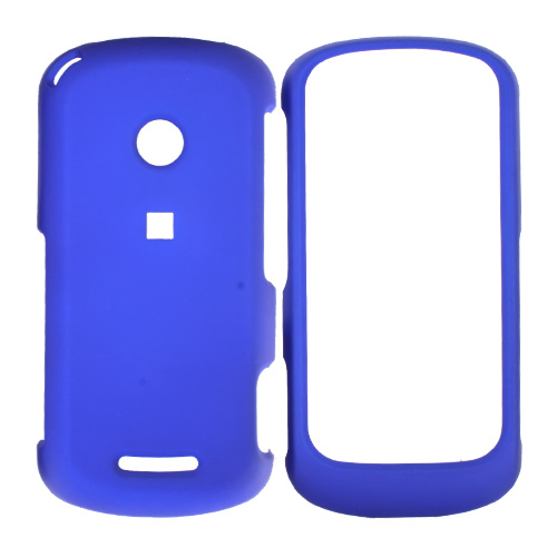Motorola Crush Rubberized Hard Case - Blue