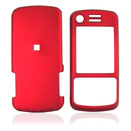 Motorola Debut i856 / Slider i856 Rubberized Hard Case - Red
