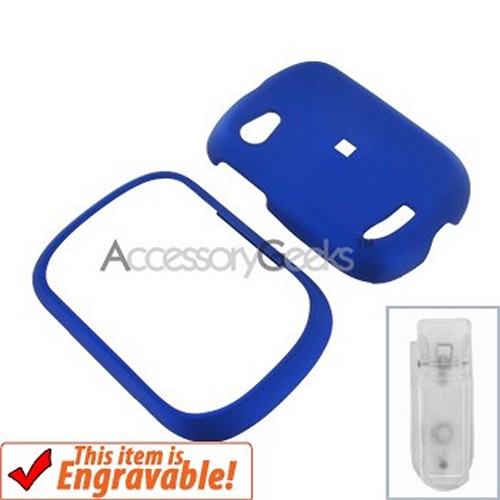 Motorola Karma QA1 Rubberized Hard Case - Blue