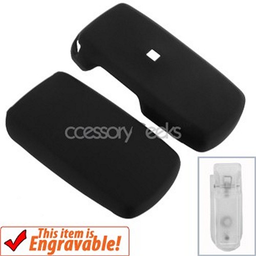 Samsung A137 Rubberized Hard Case - Black