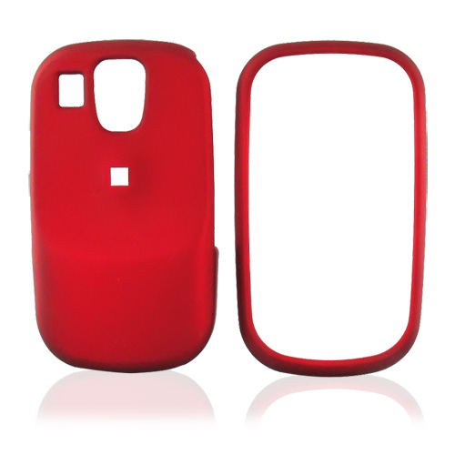 Samsung Flight A797 Rubberized Hard Case - Red
