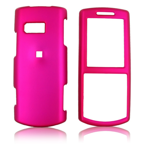 Samsung Messager II R560 Rubberized Hard Case - Rose Pink
