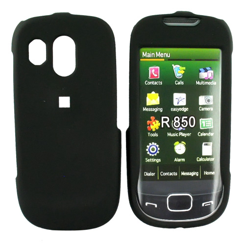 Samsung Caliber R850 Rubberized Hard Case - Black