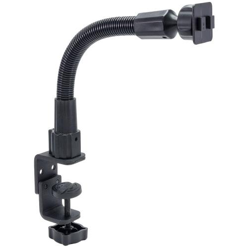 Arkon Black 12 inch C-Clamp Style Heavy Duty Steel Mount with Flexible Gooseneck and Dual T Head Arkon Black 12 inch C-Clamp Style Heavy Duty Steel Mount with Flexible Gooseneck and Dual T Head