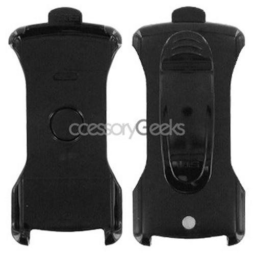 Premium Blackberry 8100 Pearl Holster w/ Swivel Belt Clip - Black