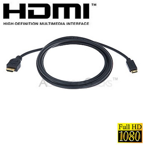 HDMI A To C Type Cable for HD Sony HandiCam Digital Camcorder Camera 1080P v1.3 - 1.5m A to C Type - 6 feet