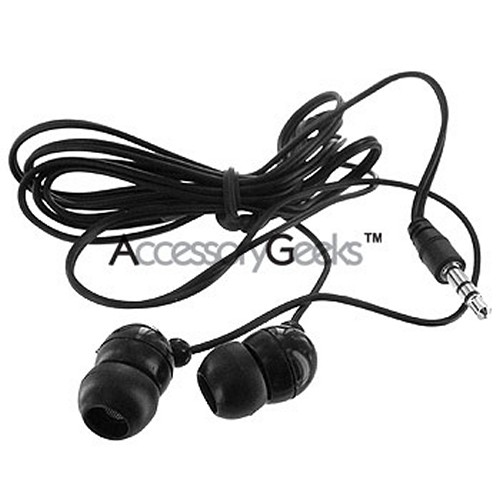 Earbud Stereo Headset (3.5mm jack) - Black