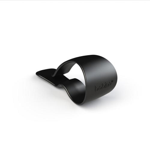 Kikkerland Bobino Black Car Sun Visor Glasses / Sunglasses Clip Organizer