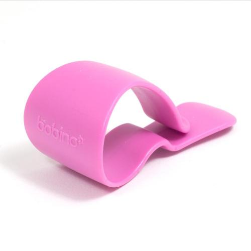 Kikkerland Bobino Fuchsia Car Sun Visor Glasses / Sunglasses Clip Organizer