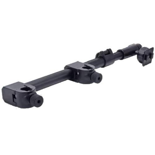 Arkon Black Headrest Mount - Deluxe with Rigid Extension Arm for Center Backseat Viewing