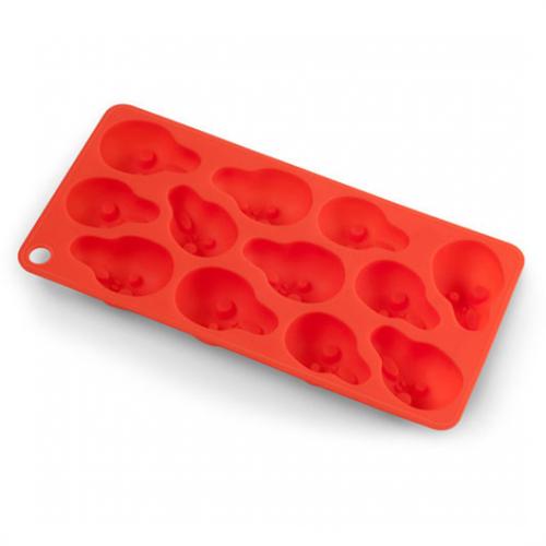 Fred & Friends Ice Screams Silicone Ice Cube Tray - Put Your Anxiety On Ice