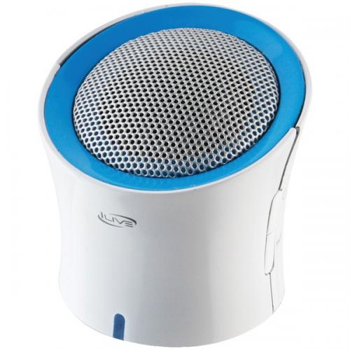 ILIVE iSB03W Bluetooth(R) Speaker with 3 Color Rings