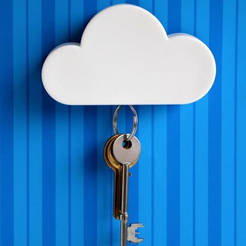 White Cloud Magnetic Key Holder - A great way to keep your keys in place!